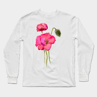 Wildflowers garden Long Sleeve T-Shirt